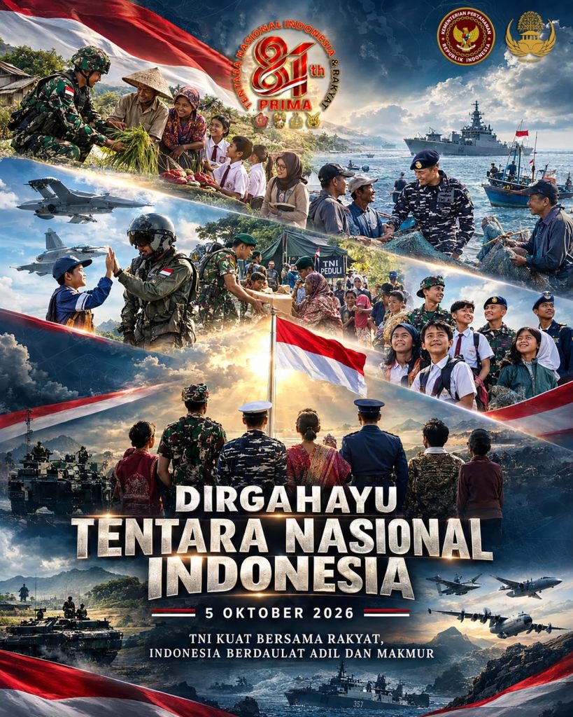 Selamat Hari Ulang Tahun ke-81 TNI!